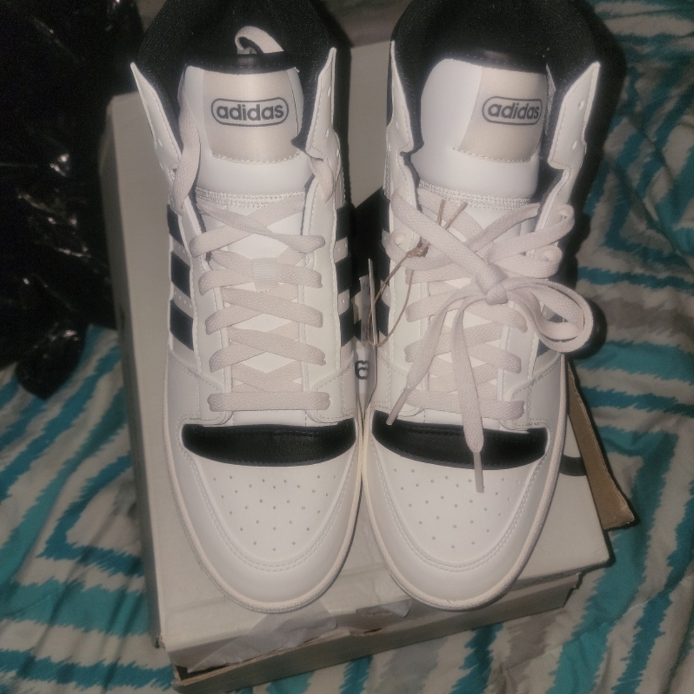 Adidas break start MID W 9.5 BNWT black and white W/box